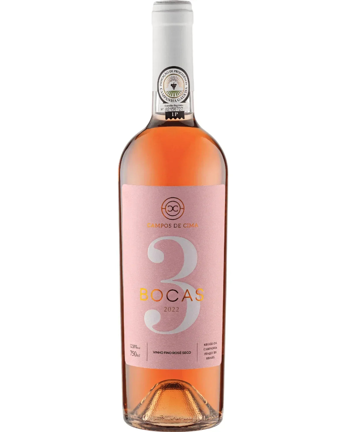 Vinho 3 Bocas Rosé