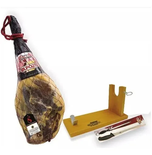 Presunto Cru (jamón) Serrano Com Osso El Pozo – (aprox 7kg)