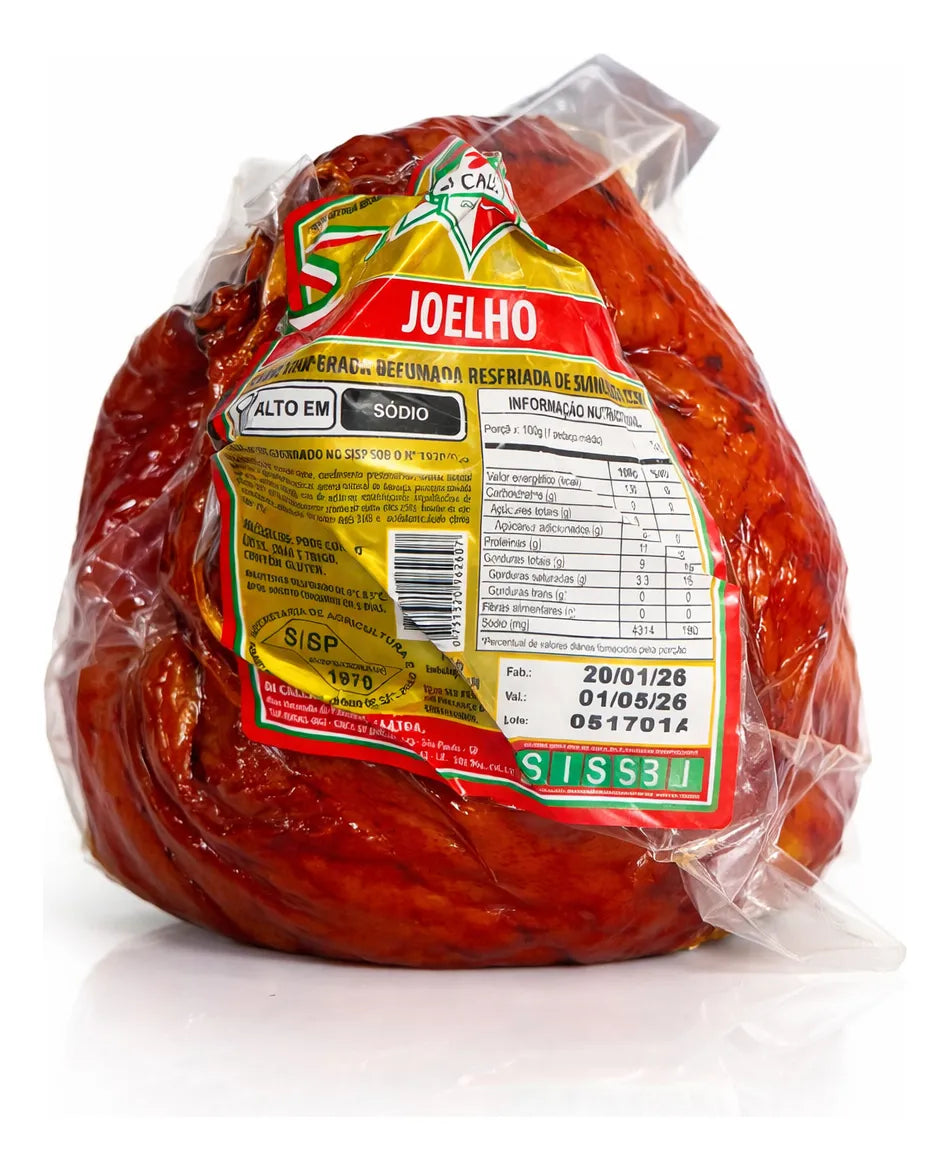 Joelho de Porco Defumado (Eisbein) – Di Callani (Peça aprox. 1,5kg) Edite um produto em sua loja.