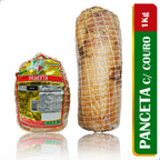 Panceta Suína Defumada Artesanal com Couro Di Callani – 500g