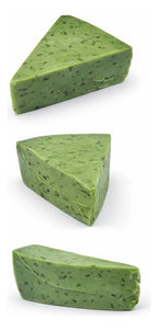 Queijo Gouda com Pesto Verde