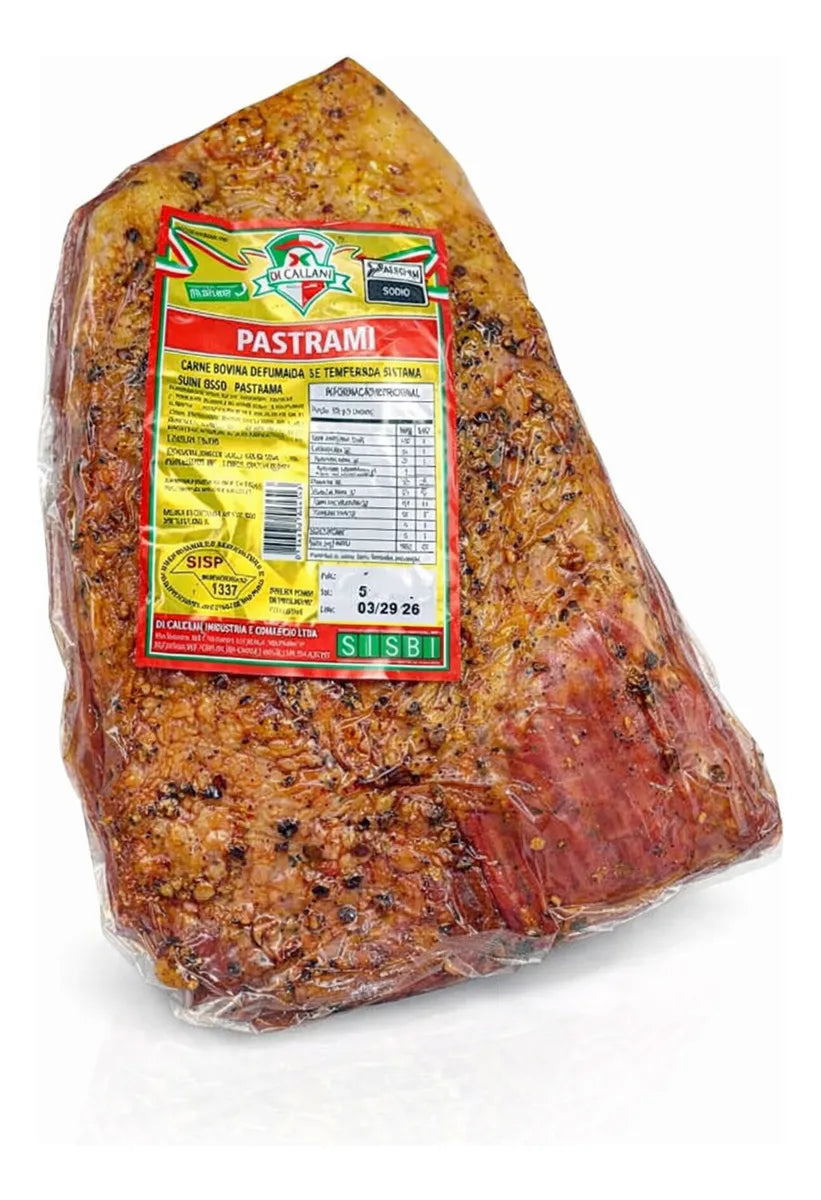 Pastrami Bovino Defumado Di Callani – 1Kg
