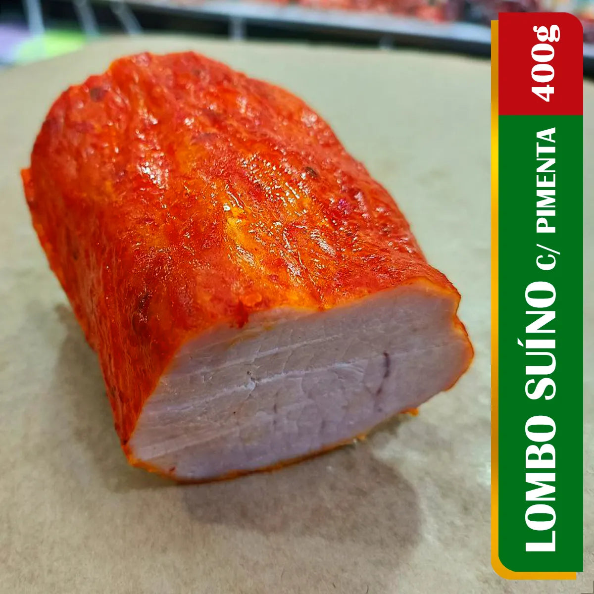 Lombo Suíno Cozido com Pimenta Di Callani | Suculento e Aromático – 500g