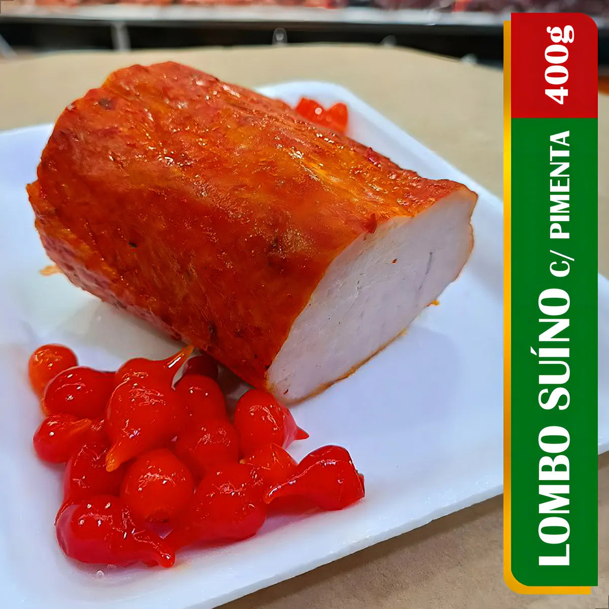 Lombo Suíno Cozido com Pimenta Di Callani | Suculento e Aromático – 1.0kg