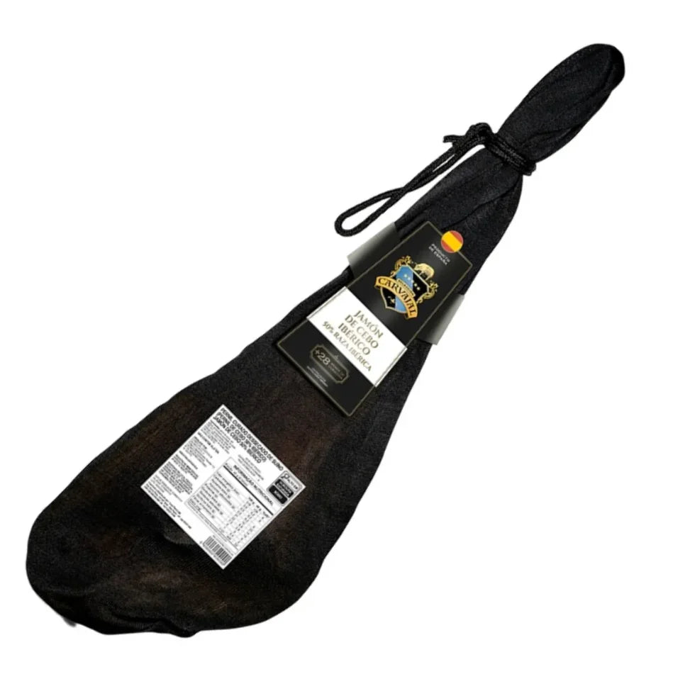 Jamón Eapanhol Carvajal 50% Ibérico 28 Meses De Maturação – 7kg Aprox