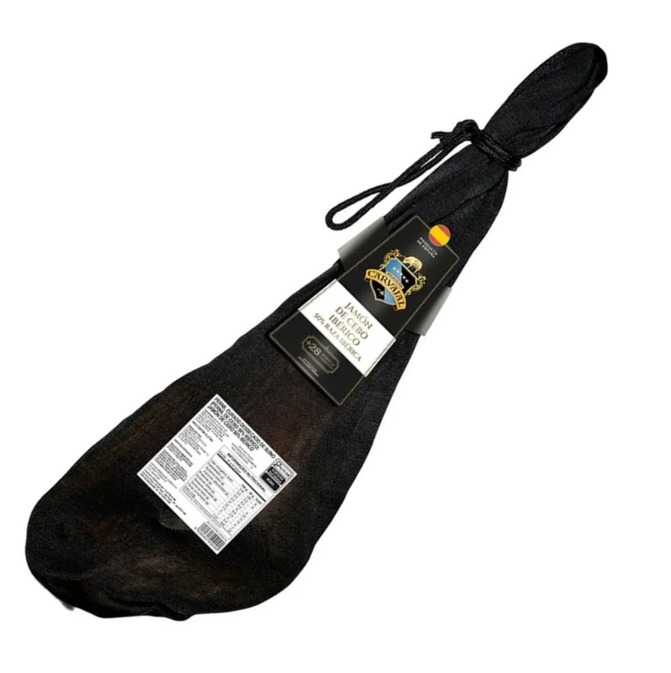 Jamón Eapanhol Carvajal 50% Ibérico 28 Meses De Maturação – 7kg Aprox
