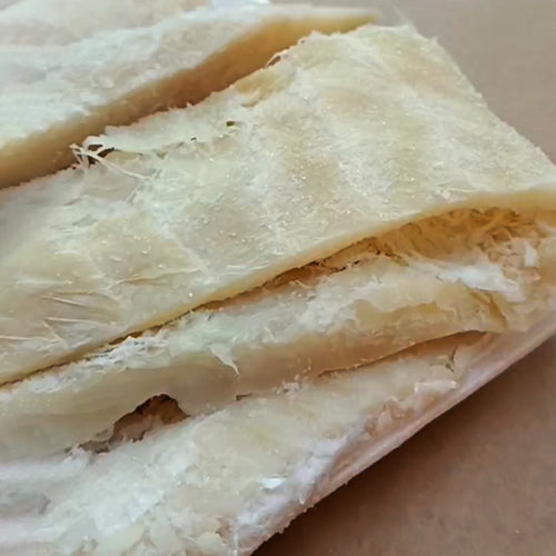Bacalhau Gadus Mohua 1kg – Lascas Extra Larga  Sem Pele e Sem Espinhas