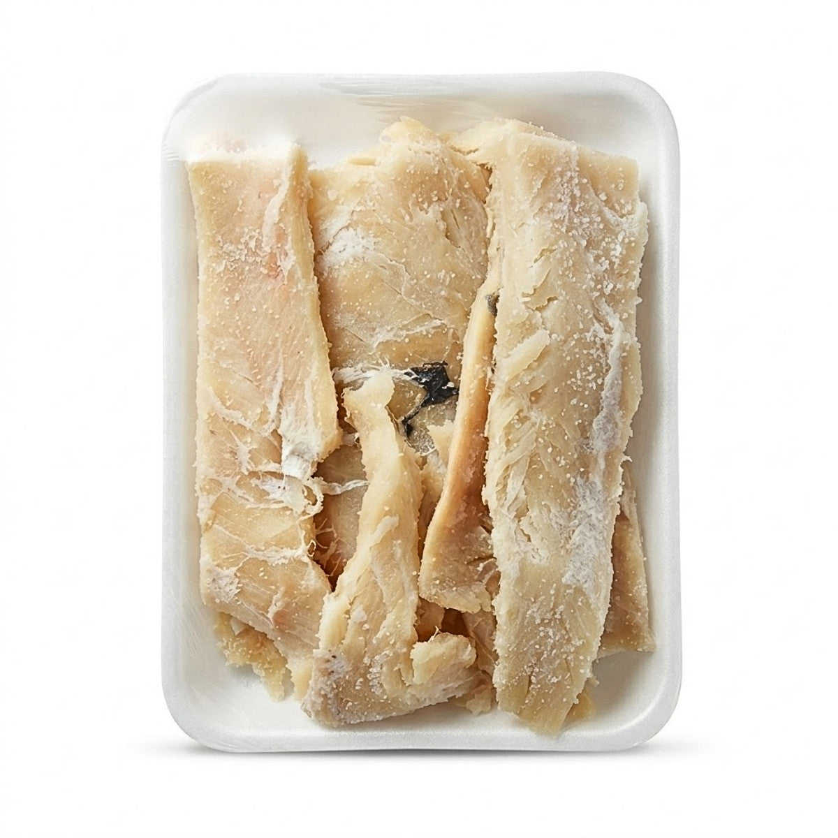 Bacalhau Gadus Mohua 1kg – Lascas Extra Larga  Sem Pele e Sem Espinhas