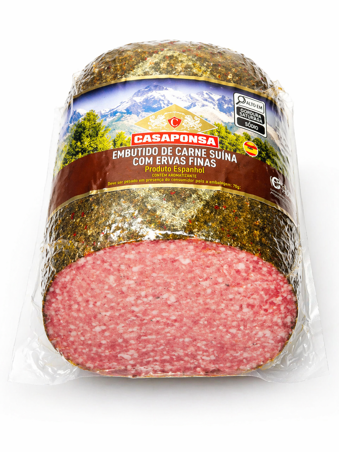 Salame Espanhol Casaponsa com Ervas finas
