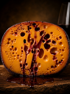 Queijo Ruby Francês Maturado no Vinho – Casca Roxa e Sabor Marcante