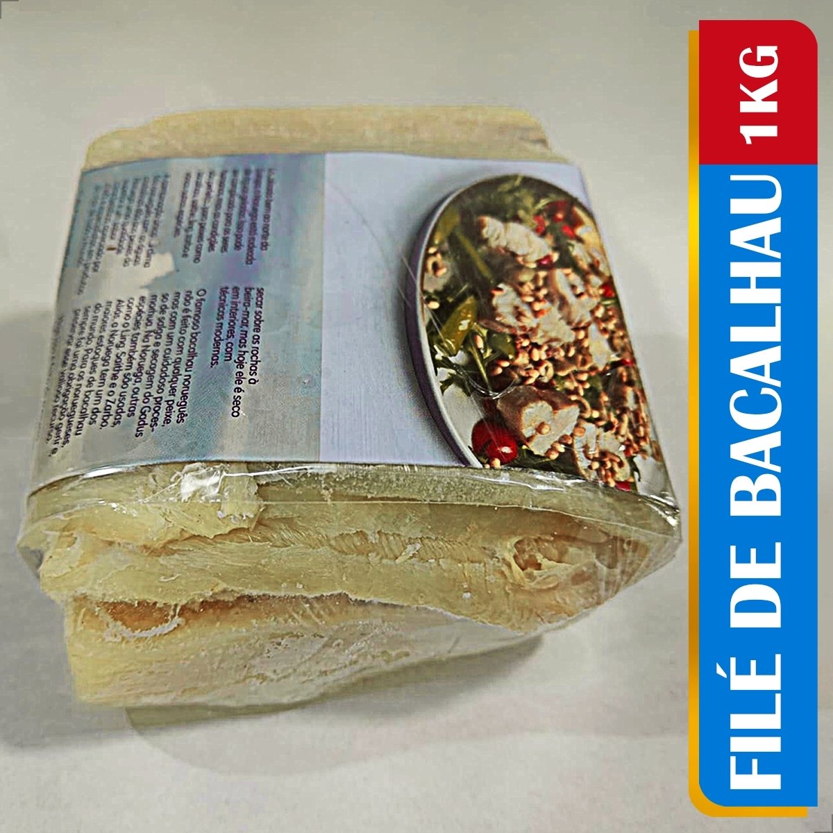 Filé De Bacalhau Do Porto Limpo 1kg – Premiun