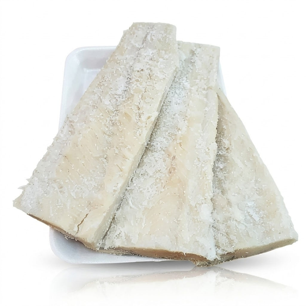 Lombinho de Bacalhau Gadus Morhua 500g – 100% Limpo sem Pele e sem Espinhas